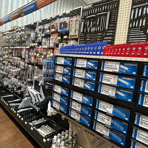 Springs and hardware