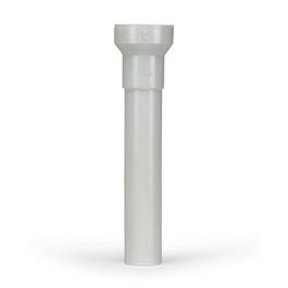 Bathroom Extension Tube, 1.25 x 8-In.