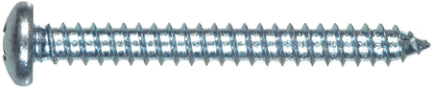 12X1 1/4 ZINC PLATED PN PH SMS