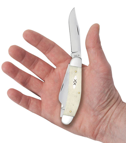Case Knives Smooth Natural Bone Sowbelly