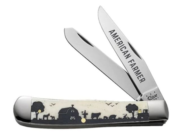 Case Trapper American Farmer Knife