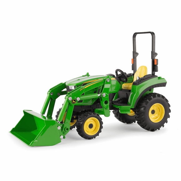 John Deere 1:16 Scale 2038R Tractor Toy with Loader