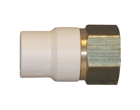 Charlotte Pipe CPVC Transition Adapter Slip x Brass