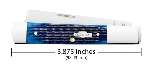Case Knives Rogers Corn Cob Jig Blue Bone Razor