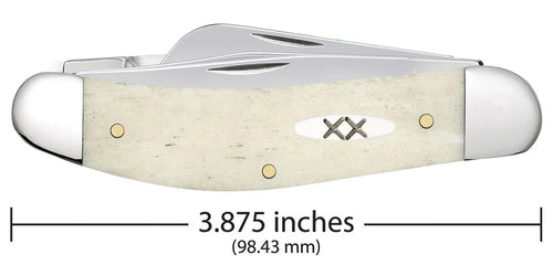 Case Knives Smooth Natural Bone Sowbelly