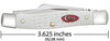 Case Knives SparXX™ Standard Jig White Synthetic Medium Stockman