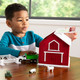 Tomy John Deere 1:64 Scale 24 Piece Farm Playset with On-the-Go Barn