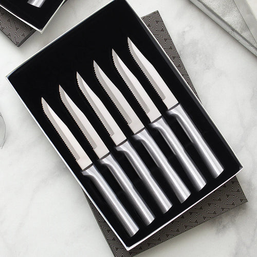 Rada Cutlery Six Serrated Steak Knives Gift Set