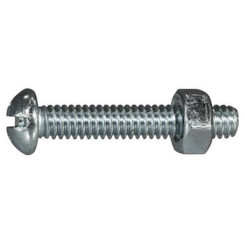 Monster Fastener Zinc Combo Round Head Machine Screws