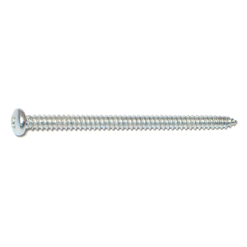 Monster Fastener Zinc Phillips Pan Head Sheet Metal Screws