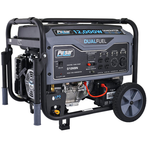 Pulsar 12,000 Watt Dual-Fuel Portable Generator