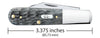 Case Knives Pocket Worn® Crandall Jig Gray Bone CS Barlow
